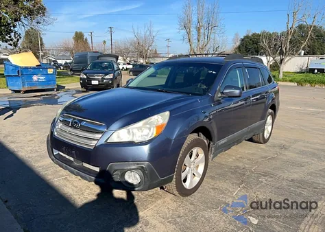 2014 Subaru Outback 2.5I Premium from USA, damaged, VIN 4S4BRBCC0E3229845